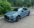 Синий Инфинити Q60, объемом двигателя 3 л и пробегом 47 тыс. км за 65000 $, фото 1 на Automoto.ua