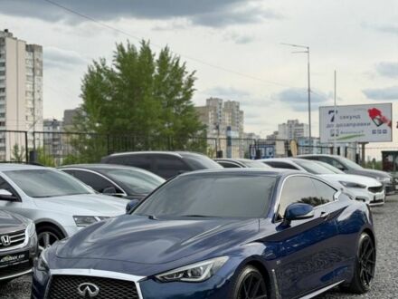 Синий Инфинити Q60, объемом двигателя 3 л и пробегом 190 тыс. км за 13452 $, фото 1 на Automoto.ua