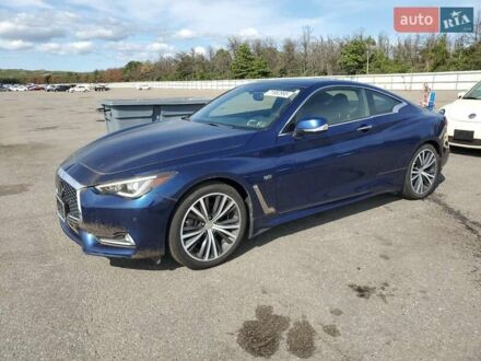 Синий Инфинити Q60, объемом двигателя 3 л и пробегом 9 тыс. км за 5100 $, фото 1 на Automoto.ua