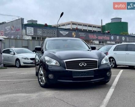 Черный Инфинити Q70, объемом двигателя 3.7 л и пробегом 262 тыс. км за 12700 $, фото 7 на Automoto.ua