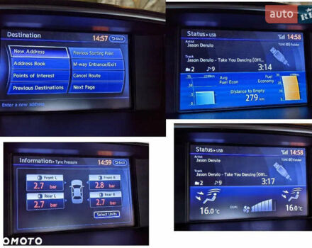 Черный Инфинити Q70, объемом двигателя 2.2 л и пробегом 266 тыс. км за 16400 $, фото 28 на Automoto.ua