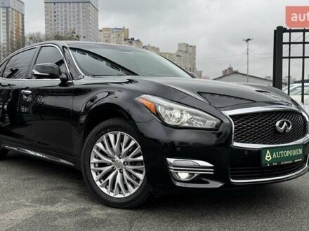 Черный Инфинити Q70, объемом двигателя 3.7 л и пробегом 111 тыс. км за 14900 $, фото 1 на Automoto.ua