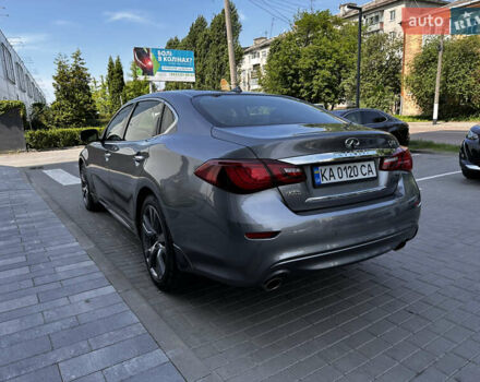 Серый Инфинити Q70, объемом двигателя 3.7 л и пробегом 110 тыс. км за 21500 $, фото 4 на Automoto.ua