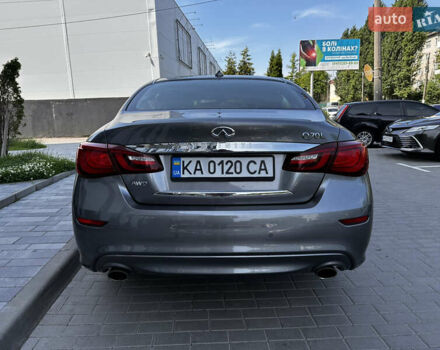 Серый Инфинити Q70, объемом двигателя 3.7 л и пробегом 110 тыс. км за 21500 $, фото 5 на Automoto.ua