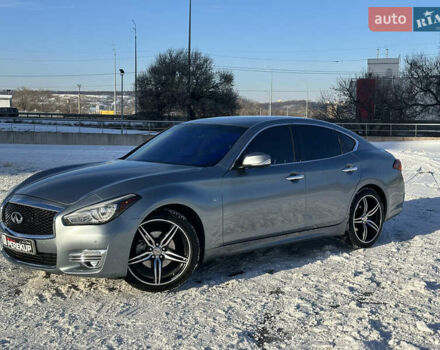 Синій Інфініті Q70, об'ємом двигуна 3.7 л та пробігом 163 тис. км за 16999 $, фото 2 на Automoto.ua