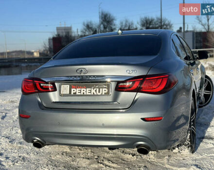 Синій Інфініті Q70, об'ємом двигуна 3.7 л та пробігом 163 тис. км за 16999 $, фото 6 на Automoto.ua