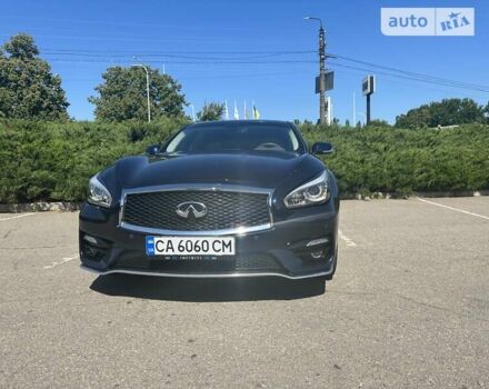 Синій Інфініті Q70, об'ємом двигуна 3.7 л та пробігом 57 тис. км за 22600 $, фото 2 на Automoto.ua