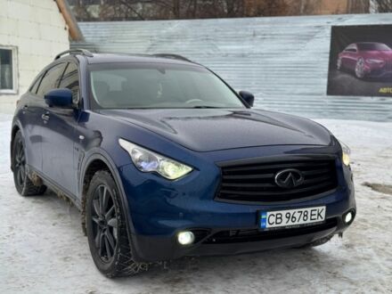 Синий Инфинити Q70, объемом двигателя 3 л и пробегом 190 тыс. км за 17500 $, фото 1 на Automoto.ua