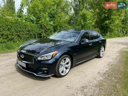 Синій Інфініті Q70, об'ємом двигуна 3.7 л та пробігом 60 тис. км за 20500 $, фото 1 на Automoto.ua