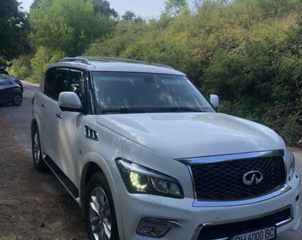 Білий Інфініті КХ, об'ємом двигуна 5.55 л та пробігом 67 тис. км за 25000 $, фото 1 на Automoto.ua