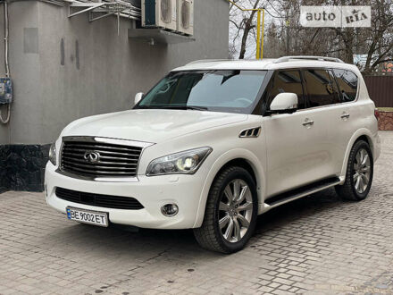 Інфініті КХ 2011 у Первомайске на Automoto.ua Білий Інфініті КХ, об'ємом двигуна 5.6 л та пробігом 102 тис. км за 27500 $, фото 1 на Automoto.ua