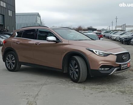 Бежевый Инфинити QX30, объемом двигателя 2 л и пробегом 103 тыс. км за 21750 $, фото 2 на Automoto.ua