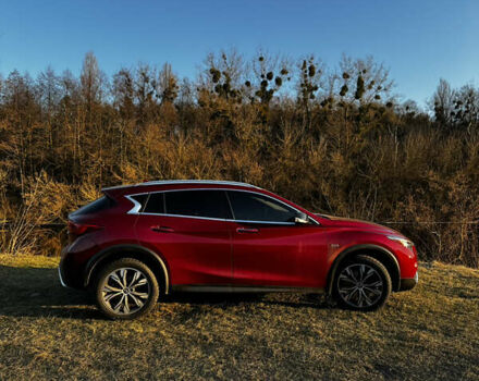 Красный Инфинити QX30, объемом двигателя 1.99 л и пробегом 103 тыс. км за 19800 $, фото 5 на Automoto.ua