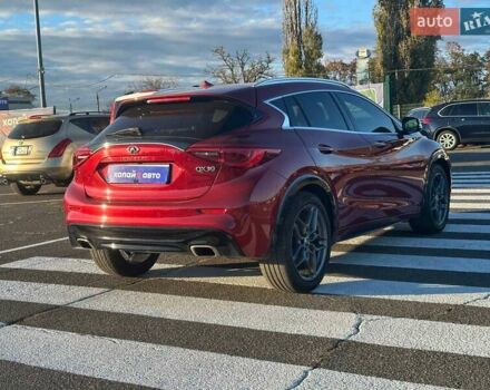 Красный Инфинити QX30, объемом двигателя 1.99 л и пробегом 140 тыс. км за 17990 $, фото 3 на Automoto.ua