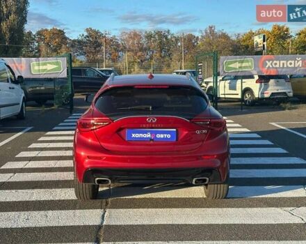 Красный Инфинити QX30, объемом двигателя 1.99 л и пробегом 140 тыс. км за 17990 $, фото 7 на Automoto.ua