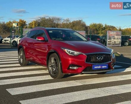 Красный Инфинити QX30, объемом двигателя 1.99 л и пробегом 140 тыс. км за 17990 $, фото 1 на Automoto.ua
