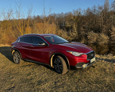 Красный Инфинити QX30, объемом двигателя 1.99 л и пробегом 103 тыс. км за 19800 $, фото 1 на Automoto.ua