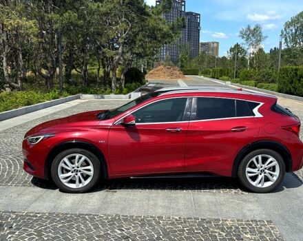 Красный Инфинити QX30, объемом двигателя 2 л и пробегом 92 тыс. км за 19500 $, фото 1 на Automoto.ua