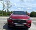 Красный Инфинити QX30, объемом двигателя 2 л и пробегом 92 тыс. км за 19500 $, фото 1 на Automoto.ua