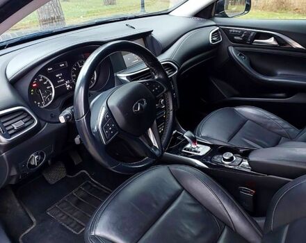 Серый Инфинити QX30, объемом двигателя 2 л и пробегом 71 тыс. км за 16399 $, фото 7 на Automoto.ua