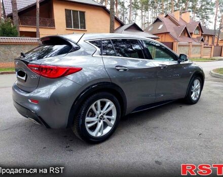 Серый Инфинити QX30, объемом двигателя 2 л и пробегом 71 тыс. км за 16399 $, фото 9 на Automoto.ua