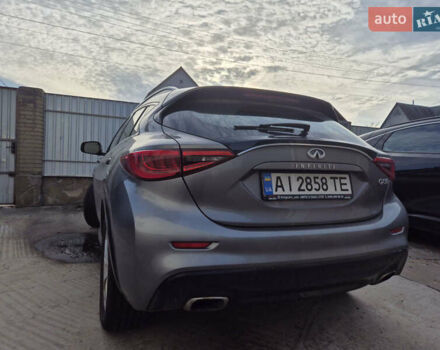 Серый Инфинити QX30, объемом двигателя 2 л и пробегом 159 тыс. км за 17000 $, фото 1 на Automoto.ua