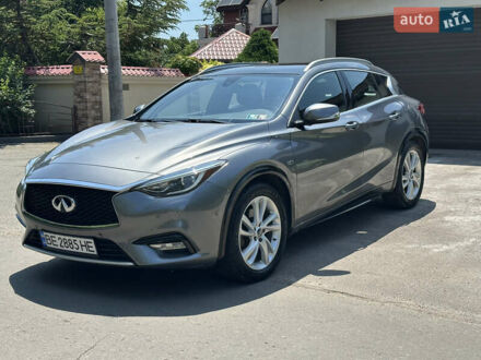 Серый Инфинити QX30, объемом двигателя 1.99 л и пробегом 152 тыс. км за 15600 $, фото 1 на Automoto.ua