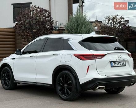 Белый Инфинити QX50, объемом двигателя 2 л и пробегом 77 тыс. км за 19498 $, фото 24 на Automoto.ua