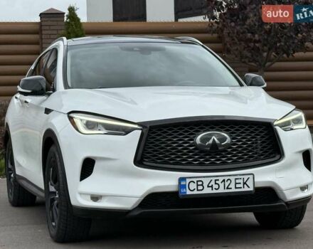 Белый Инфинити QX50, объемом двигателя 2 л и пробегом 77 тыс. км за 19498 $, фото 14 на Automoto.ua