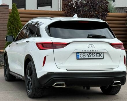 Белый Инфинити QX50, объемом двигателя 2 л и пробегом 77 тыс. км за 19500 $, фото 6 на Automoto.ua
