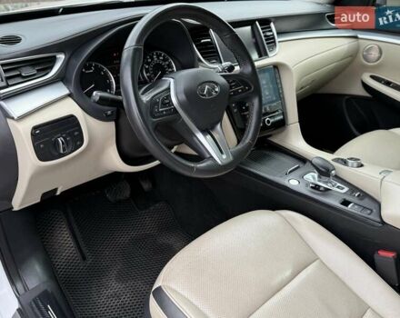 Белый Инфинити QX50, объемом двигателя 2 л и пробегом 77 тыс. км за 19498 $, фото 48 на Automoto.ua