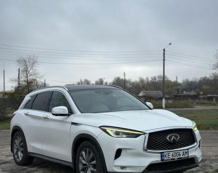 Белый Инфинити QX50, объемом двигателя 2 л и пробегом 270 тыс. км за 15299 $, фото 1 на Automoto.ua