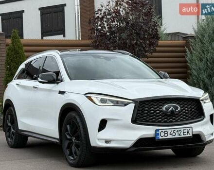 Белый Инфинити QX50, объемом двигателя 2 л и пробегом 77 тыс. км за 19498 $, фото 17 на Automoto.ua