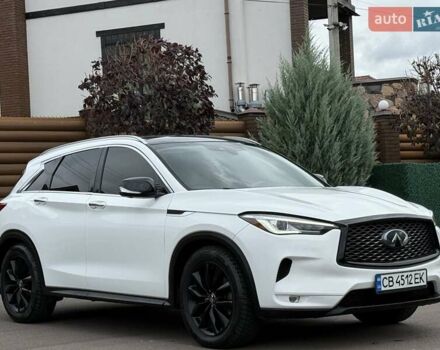 Белый Инфинити QX50, объемом двигателя 2 л и пробегом 77 тыс. км за 19498 $, фото 21 на Automoto.ua