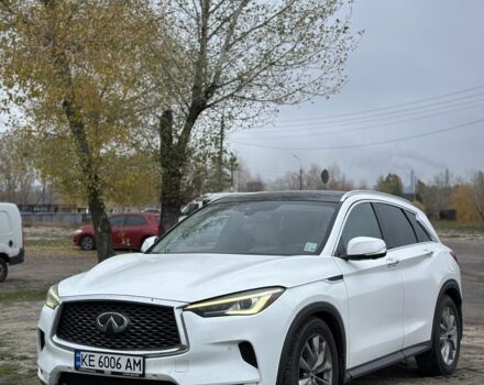 Белый Инфинити QX50, объемом двигателя 2 л и пробегом 270 тыс. км за 15299 $, фото 2 на Automoto.ua