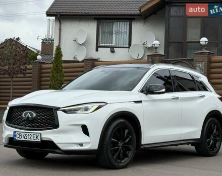 Белый Инфинити QX50, объемом двигателя 2 л и пробегом 77 тыс. км за 19498 $, фото 9 на Automoto.ua