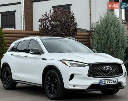 Белый Инфинити QX50, объемом двигателя 2 л и пробегом 77 тыс. км за 19498 $, фото 19 на Automoto.ua