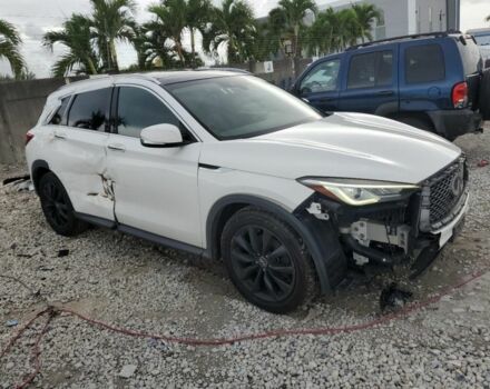 Белый Инфинити QX50, объемом двигателя 2 л и пробегом 203 тыс. км за 13400 $, фото 6 на Automoto.ua