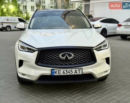 Белый Инфинити QX50, объемом двигателя 2 л и пробегом 124 тыс. км за 25500 $, фото 7 на Automoto.ua