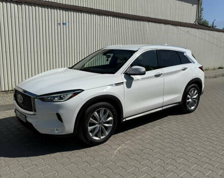 Белый Инфинити QX50, объемом двигателя 1.99 л и пробегом 63 тыс. км за 25000 $, фото 3 на Automoto.ua