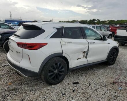 Белый Инфинити QX50, объемом двигателя 2 л и пробегом 203 тыс. км за 13400 $, фото 5 на Automoto.ua