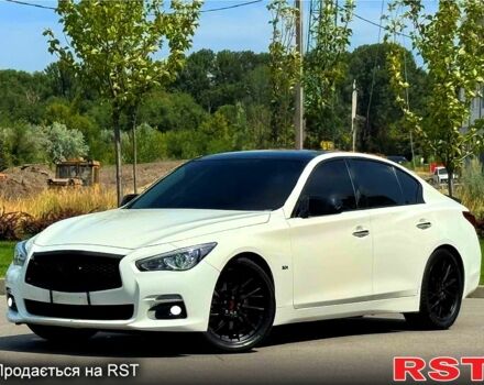 Белый Инфинити QX50, объемом двигателя 3 л и пробегом 83 тыс. км за 17900 $, фото 1 на Automoto.ua