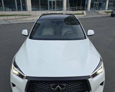 Белый Инфинити QX50, объемом двигателя 1.99 л и пробегом 63 тыс. км за 28300 $, фото 3 на Automoto.ua