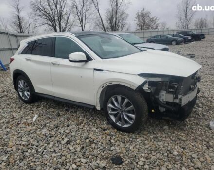Белый Инфинити QX50, объемом двигателя 2 л и пробегом 62 тыс. км за 16950 $, фото 7 на Automoto.ua
