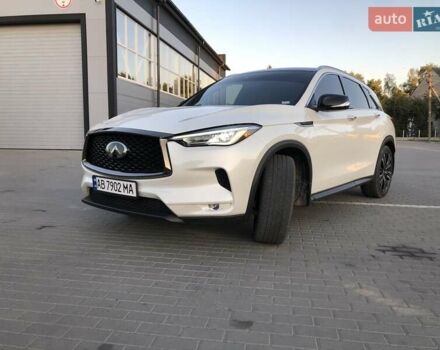 Белый Инфинити QX50, объемом двигателя 2 л и пробегом 199 тыс. км за 24800 $, фото 2 на Automoto.ua