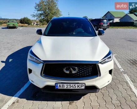 Белый Инфинити QX50, объемом двигателя 1.99 л и пробегом 82 тыс. км за 29900 $, фото 1 на Automoto.ua