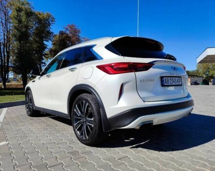 Белый Инфинити QX50, объемом двигателя 2 л и пробегом 82 тыс. км за 29900 $, фото 8 на Automoto.ua