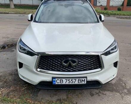 Білий Інфініті QX50, об'ємом двигуна 2 л та пробігом 12 тис. км за 47500 $, фото 12 на Automoto.ua