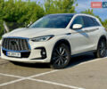 Белый Инфинити QX50, объемом двигателя 2 л и пробегом 74 тыс. км за 29700 $, фото 2 на Automoto.ua
