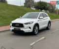 Белый Инфинити QX50, объемом двигателя 2 л и пробегом 81 тыс. км за 21900 $, фото 1 на Automoto.ua